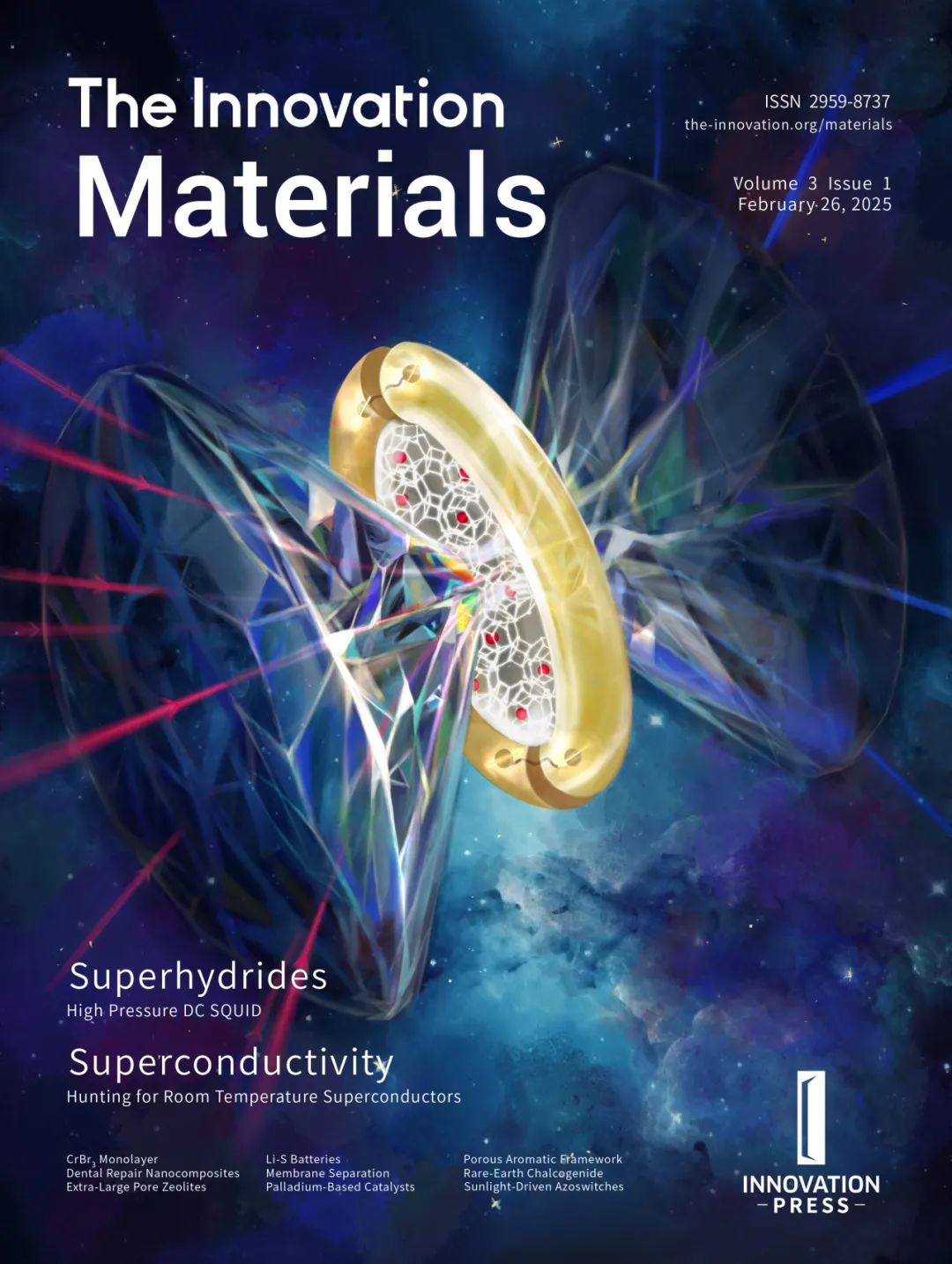 The Innovation Materials | Volume 3 Issue 1 Live Now