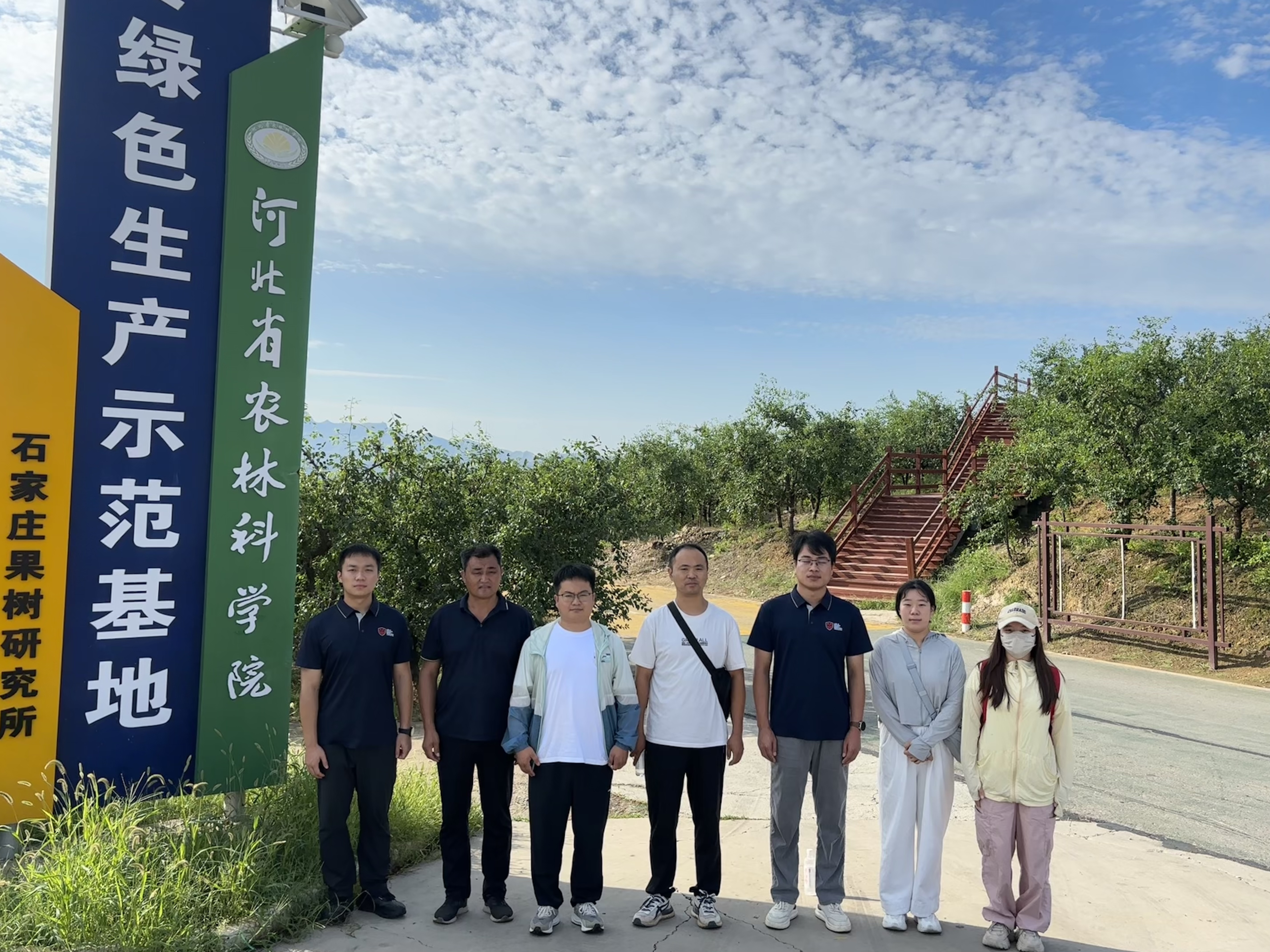 河北省赞皇县开展枣树病虫害调研